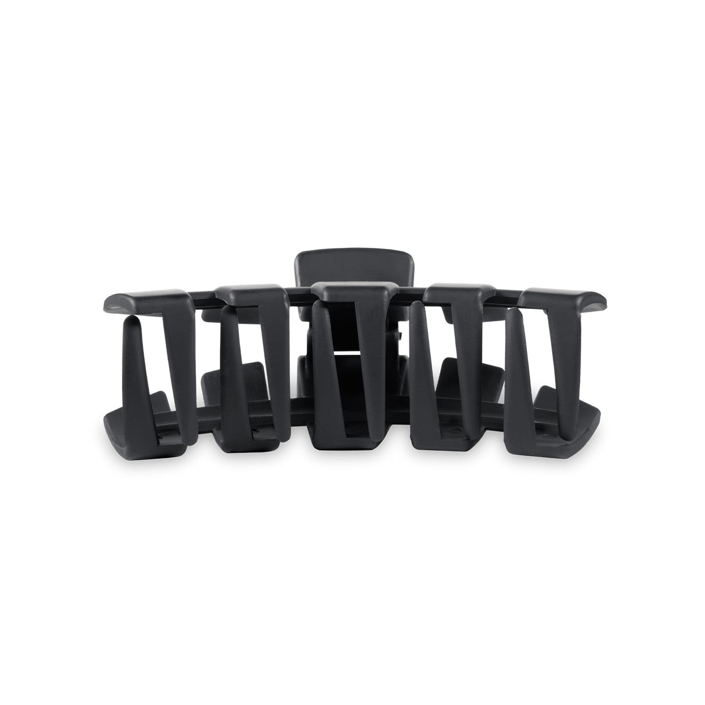 TELETIES - Classic Midnight Matte Small Hair Clip in Black - Small