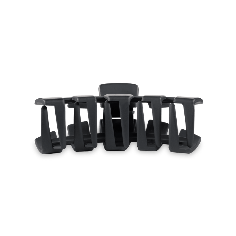 TELETIES - Classic Midnight Matte Small Hair Clip in Black - Small - Image 3