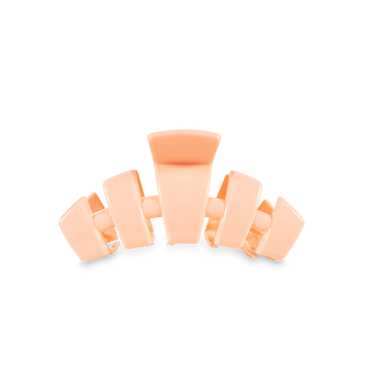 Classic Peach Fuzz Tiny Claw Hair Clip in Orange - Tiny