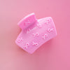 Classic Pink Ribbon Petite Claw Clip - Hair Clips - TELETIES
