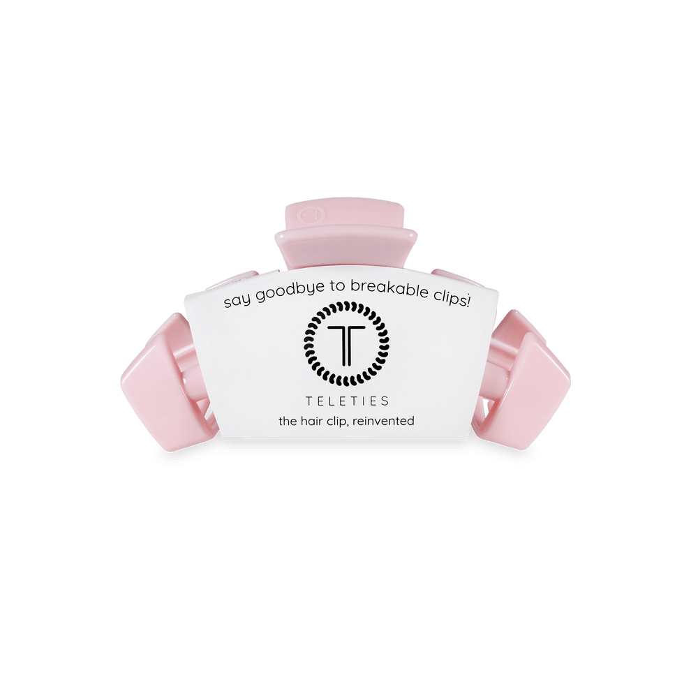 Classic Pink Ribbon Power Small Hair Clip - Hair Clip - TELETIES
