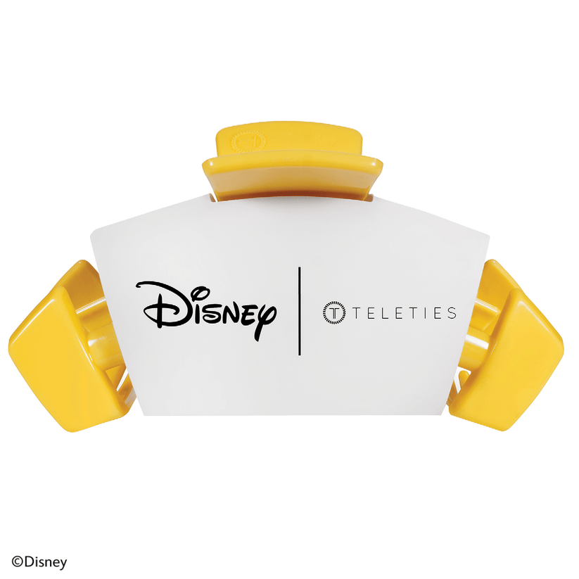 TELETIES - Classic Pluto Large Hair Clip in Yellow - Large - Image 3