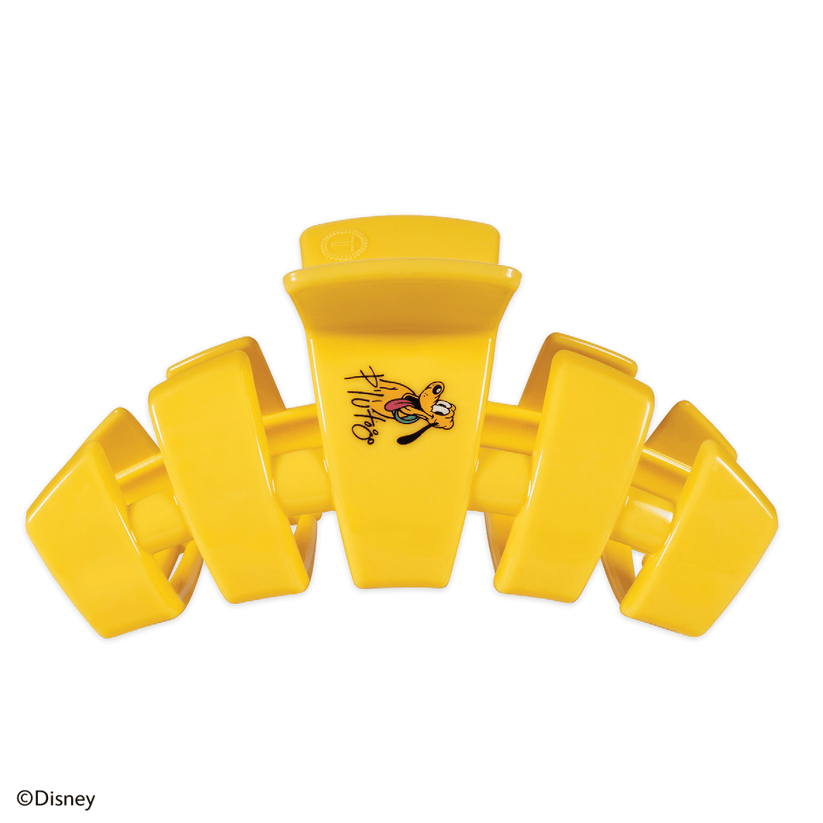 TELETIES - Classic Pluto Large Hair Clip in Yellow - Large - Image 1