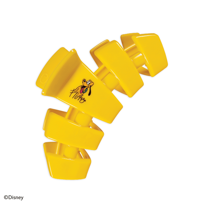 TELETIES - Classic Pluto Medium Hair Clip in Yellow - Medium - Image 2