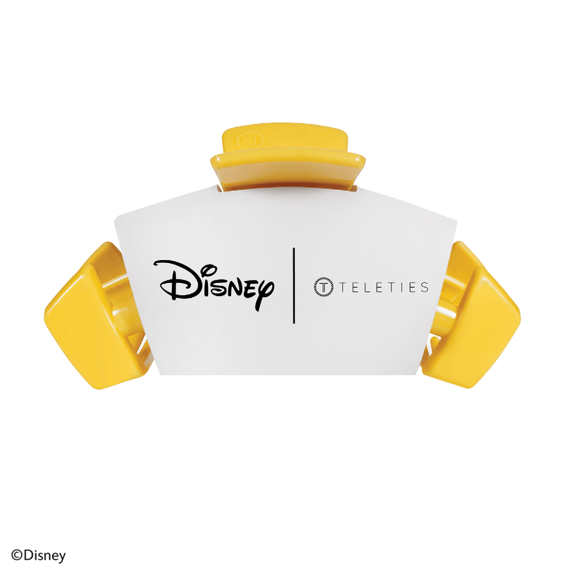TELETIES - Classic Pluto Medium Hair Clip in Yellow - Medium - Image 3