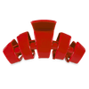 TELETIES - Classic Red Carpet Ready Large Hair Clip in Red - Large - Image - 1