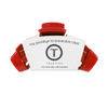TELETIES - Classic Red Carpet Ready Medium Hair Clip in Red - Medium - Image - 2
