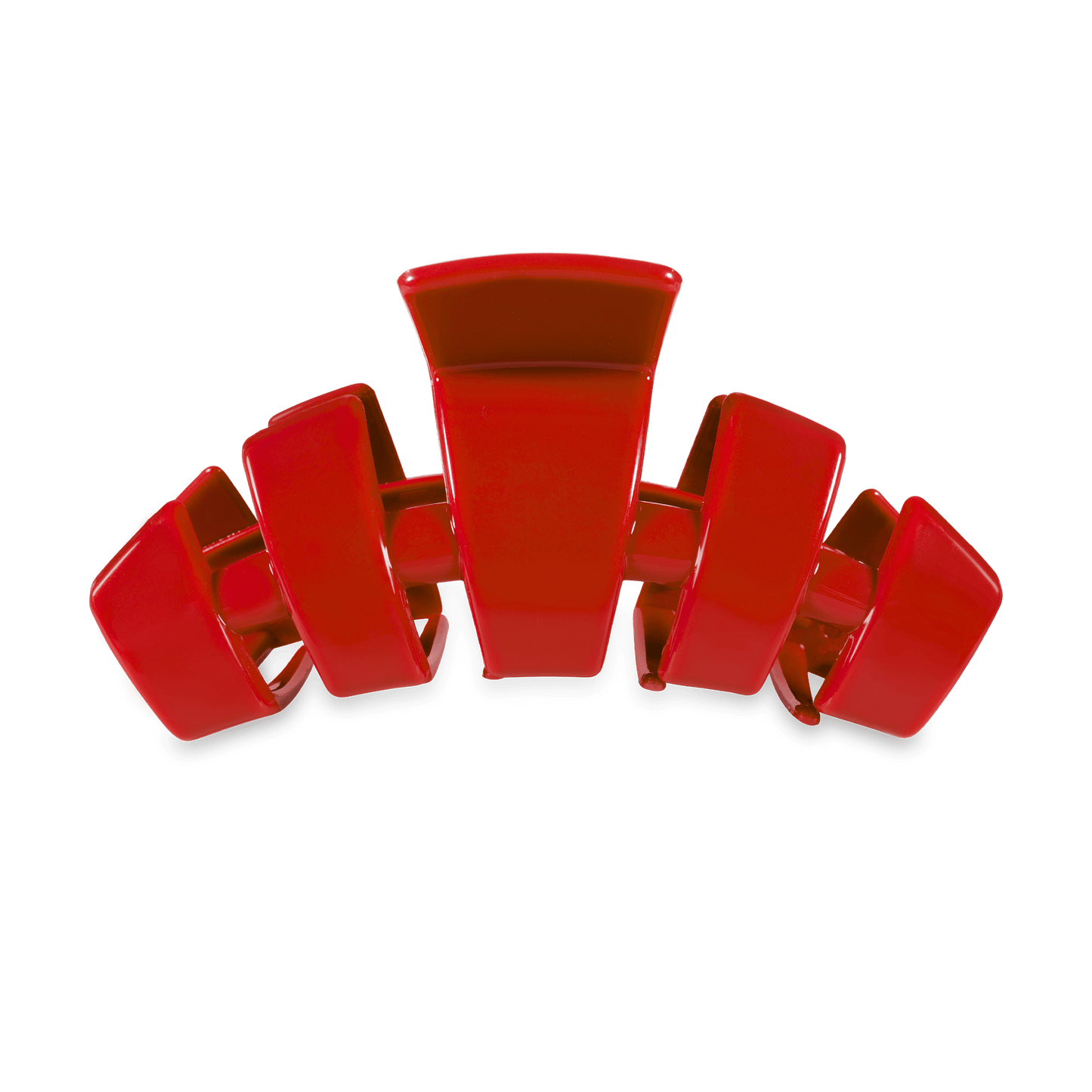 TELETIES - Classic Red Carpet Ready Medium Hair Clip in Red - Medium