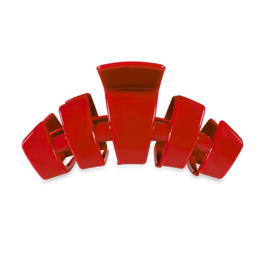 Classic Red Carpet Ready Medium Hair Clip in Red - Medium