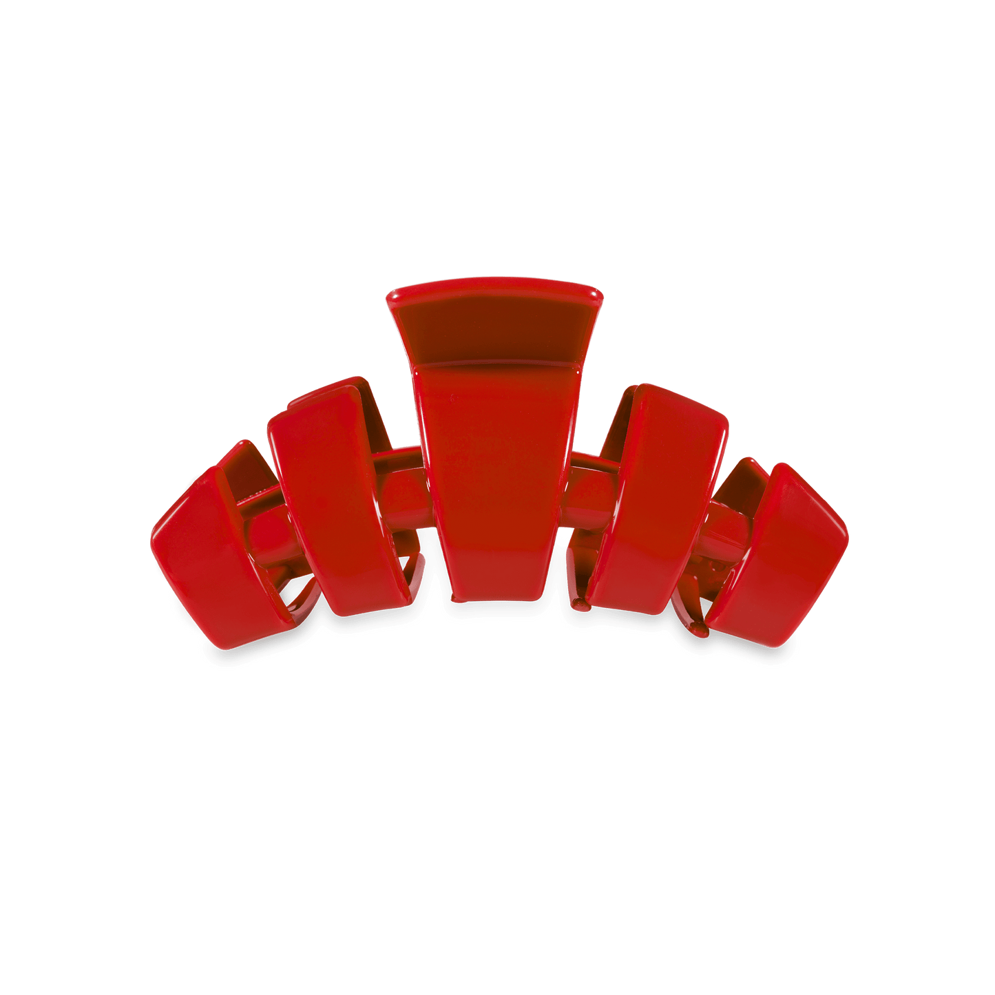 TELETIES - Classic Red Carpet Ready Small Hair Clip in Red - Small