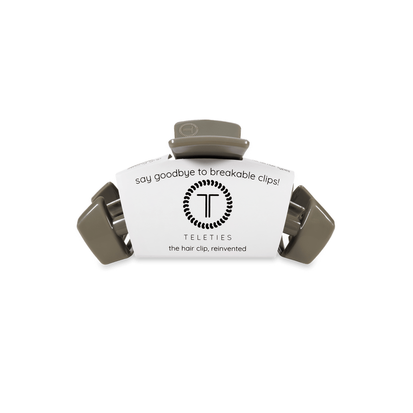 TELETIES - Classic Sage It Ain't So Tiny Hair Clip in Green - Tiny - Image 2