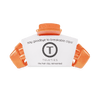 TELETIES - Classic Showbiz Medium Hair Clip in Orange - Medium - Image - 2