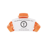 TELETIES - Classic Showbiz Small Hair Clip in Orange - Small - Image - 2