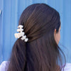 TELETIES - Classic Soft Surf Small Hair Clip in Tan - Small - Image - 3