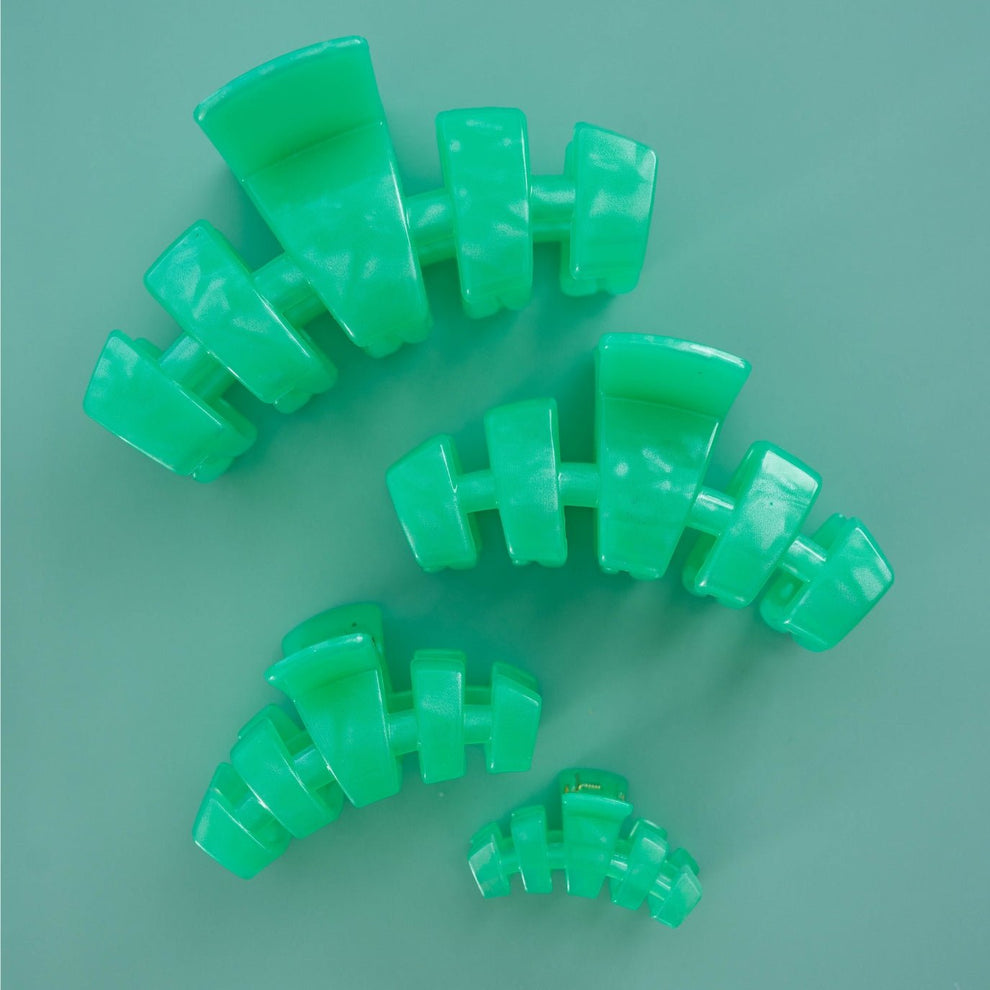 Classic Spring Splash Large Hair Clip - Hair Clips - TELETIES
