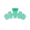TELETIES - Classic Spring Splash Small Hair Clip in Green - Small - Image - 1