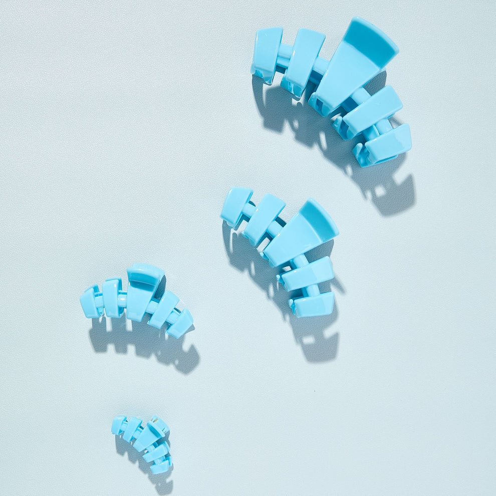 Classic Summer Sky Tiny Hair Clip - Hair Clips - TELETIES
