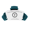 Classic Teal With It Large Claw Clip - Hair Clips - TELETIES
