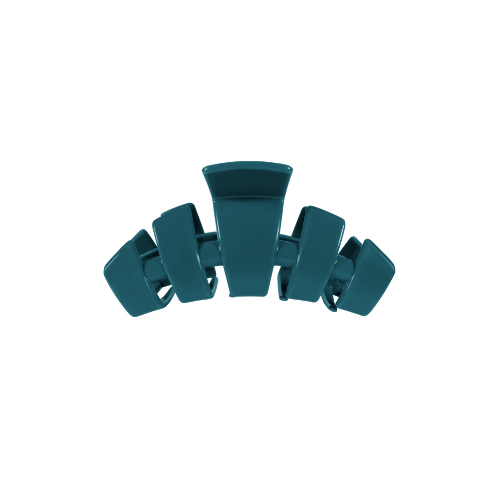 Classic Teal With It Tiny Claw Clip - Hair Clips - TELETIES
