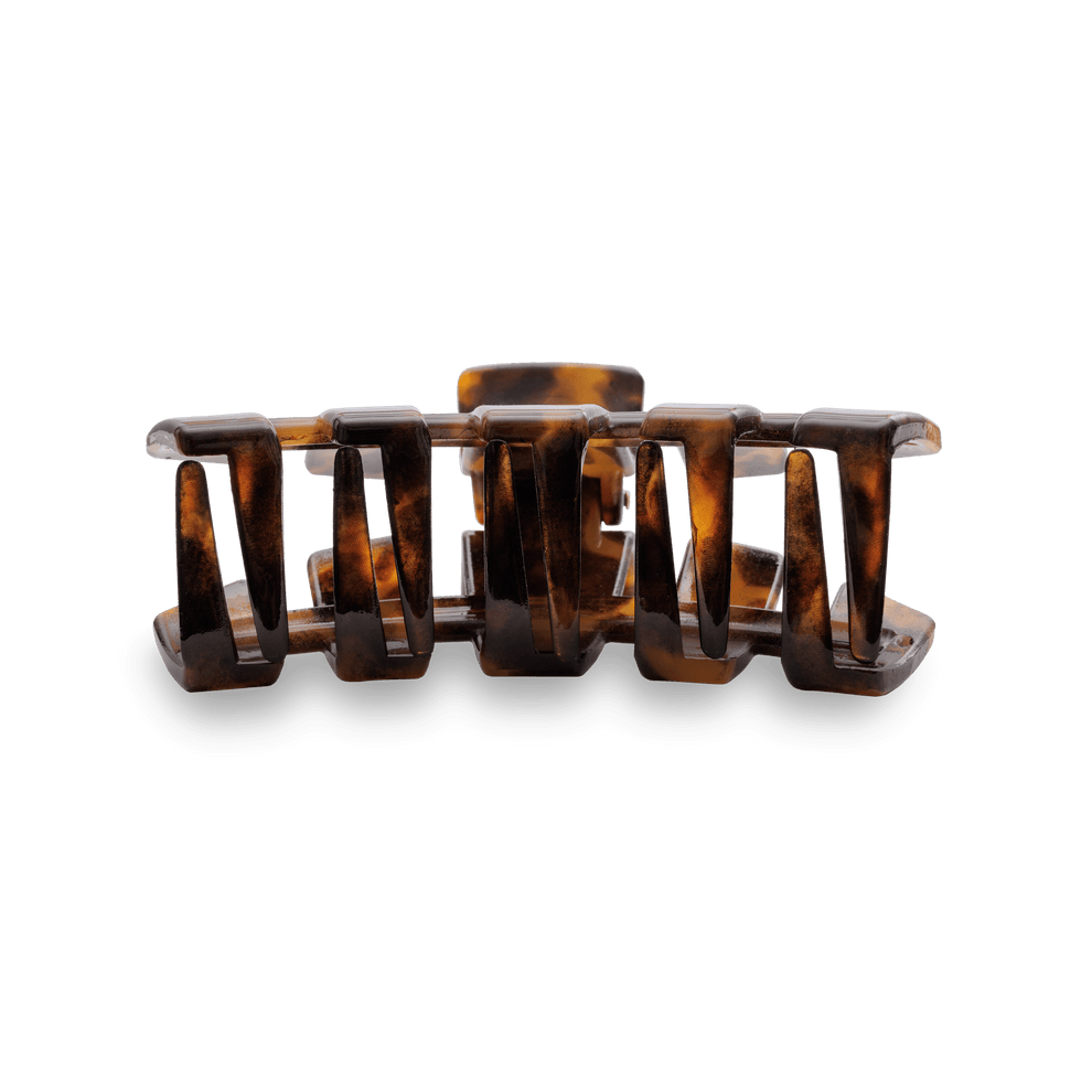 Classic Tortoise Small Hair Clip - Small Hair Clip - TELETIES
