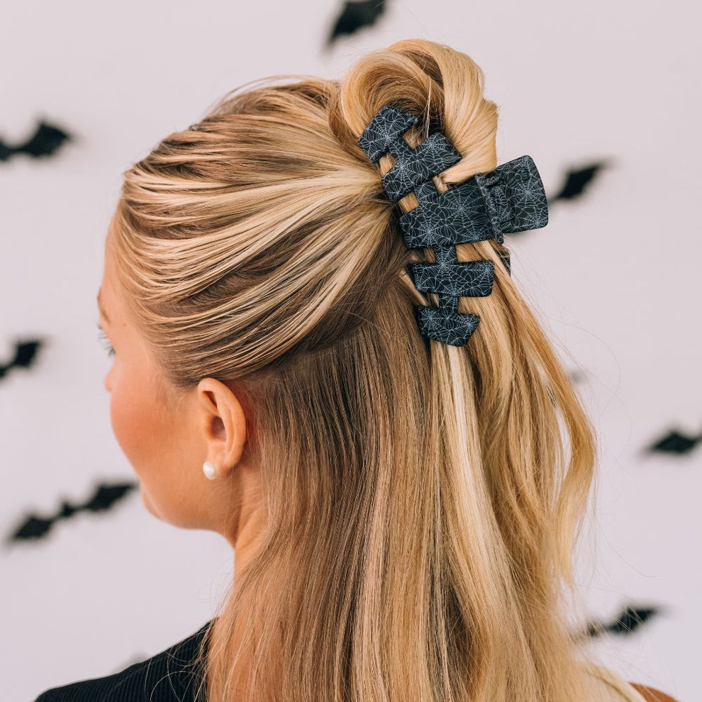 Classic Webbed Large Hair Clip - Hair Clips - TELETIES
