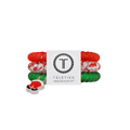 Claus I said So Small Hair Ties
                in Red Green - Small
            