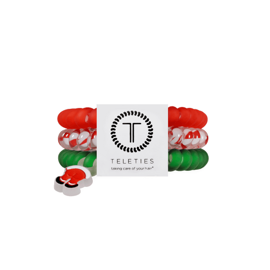 Claus I said So Small Hair Ties
                in Red Green - Small
              