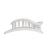 Coconut White Large Flat Circle Hair Clip - Hair Clips - TELETIES
