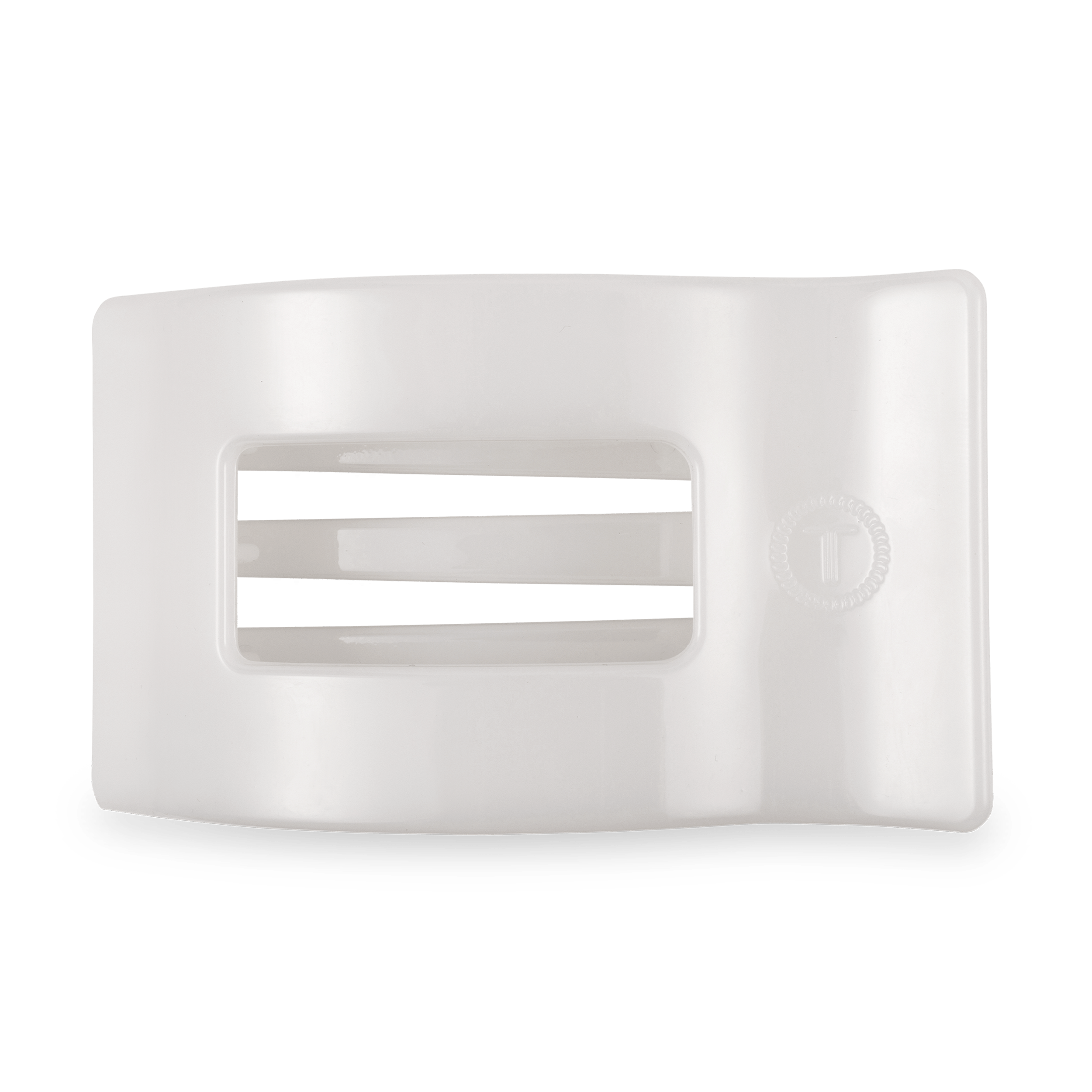 Coconut Flat Rectangle Hair Clip