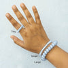 Coconut White Large Hair Ties - Hair Ties - TELETIES
