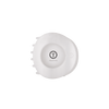 Coconut White Medium Flat Circle Hair Clip - Hair Clips - TELETIES

