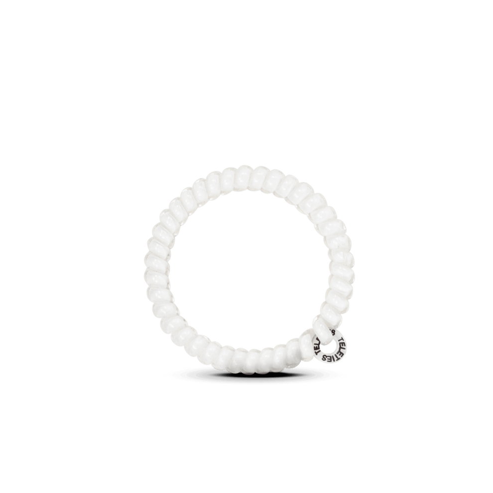 Coconut White Small Hair Ties - Hair Ties - TELETIES

