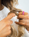 Coconut White Tiny Hair Ties - Hair Ties - TELETIES
