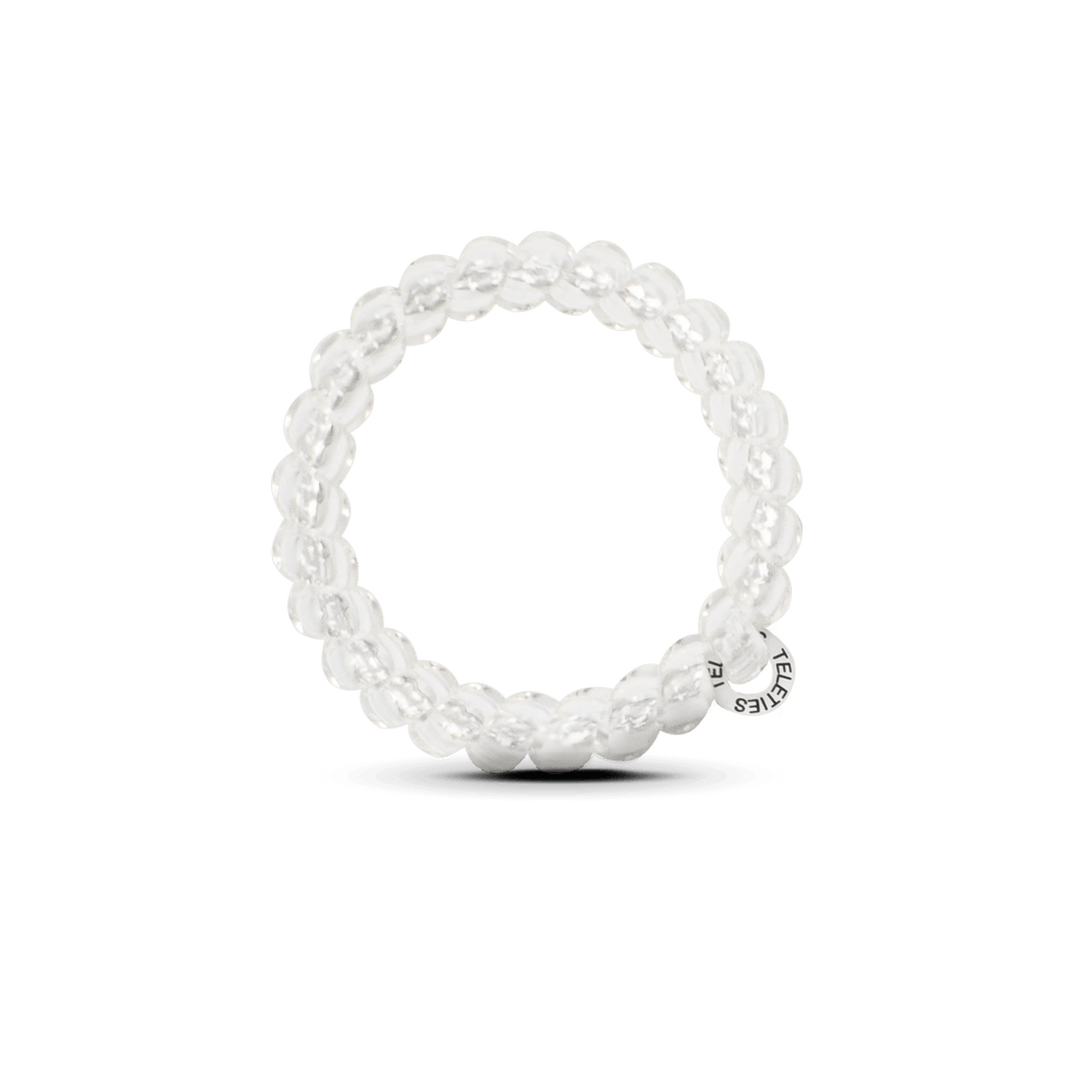 Crystal Clear Large Hair Ties - Hair Ties - TELETIES
