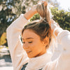 Crystal Clear Large Hair Ties - Hair Ties - TELETIES
