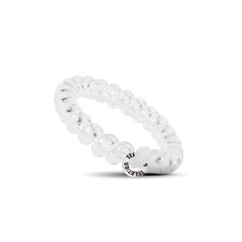 Crystal Clear Large Hair Ties