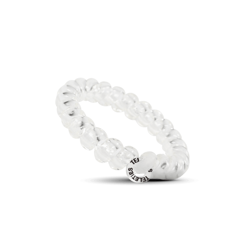 Crystal Clear Large Hair Ties - Hair Ties - TELETIES
