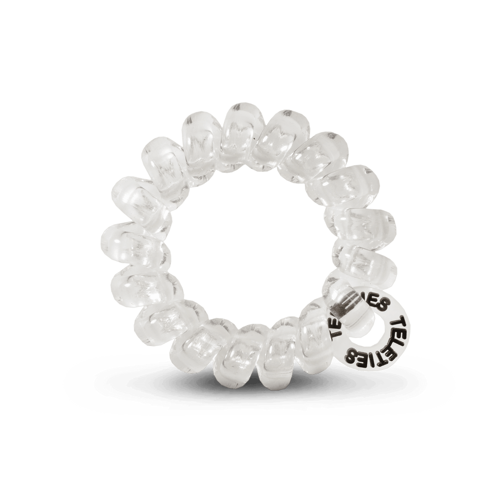 Crystal Clear Tiny Hair Ties - Hair Ties - TELETIES
