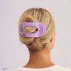 TELETIES - Daisy Duck Large Flat Round Hair Clip in Purple - Large - Image - 5