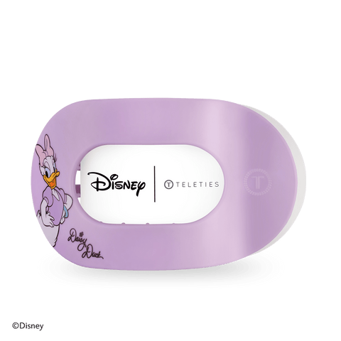 Daisy Duck Large Flat Round Hair Clip