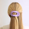 TELETIES - Daisy Duck Medium Flat Round Hair Clip in Purple - Medium - Image - 4