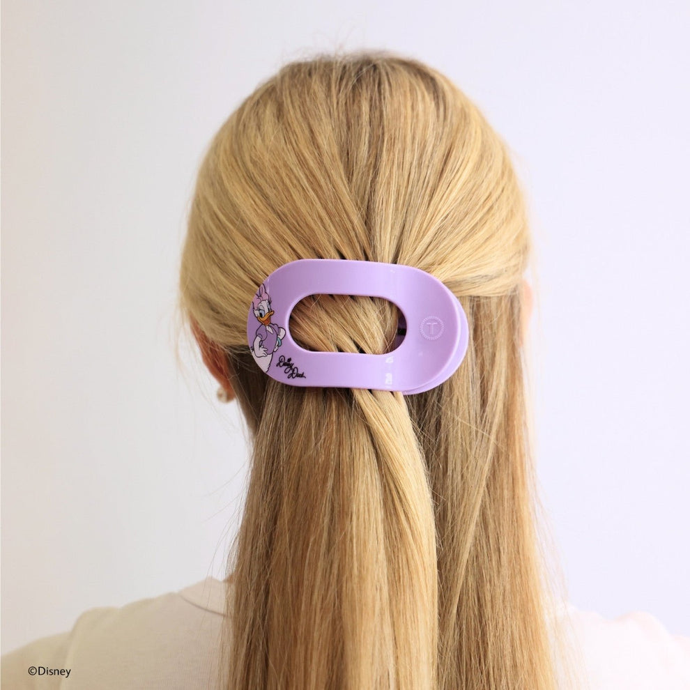 Daisy Duck Medium Flat Round Hair Clip - Hair Clips - TELETIES
