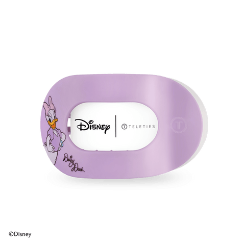 Daisy Duck Medium Flat Round Hair Clip