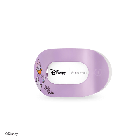 Daisy Duck Small Flat Round Hair Clip