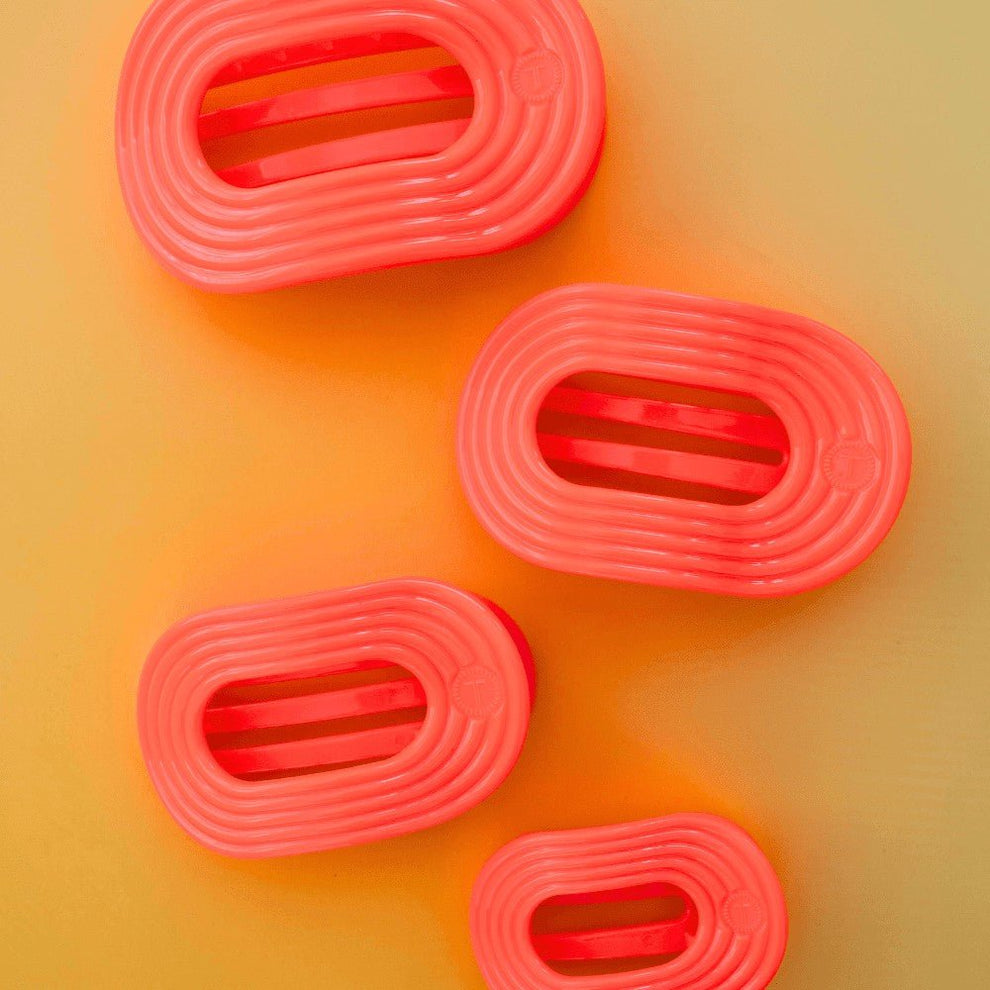 Darty Large Flat Round Hair Clip - Hair Clips - TELETIES
