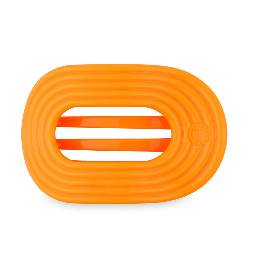 Day Rave Large Flat Round Hair Clip - Hair Clips - TELETIES
