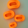 Day Rave Small Flat Round Hair Clip - Hair Clips - TELETIES
