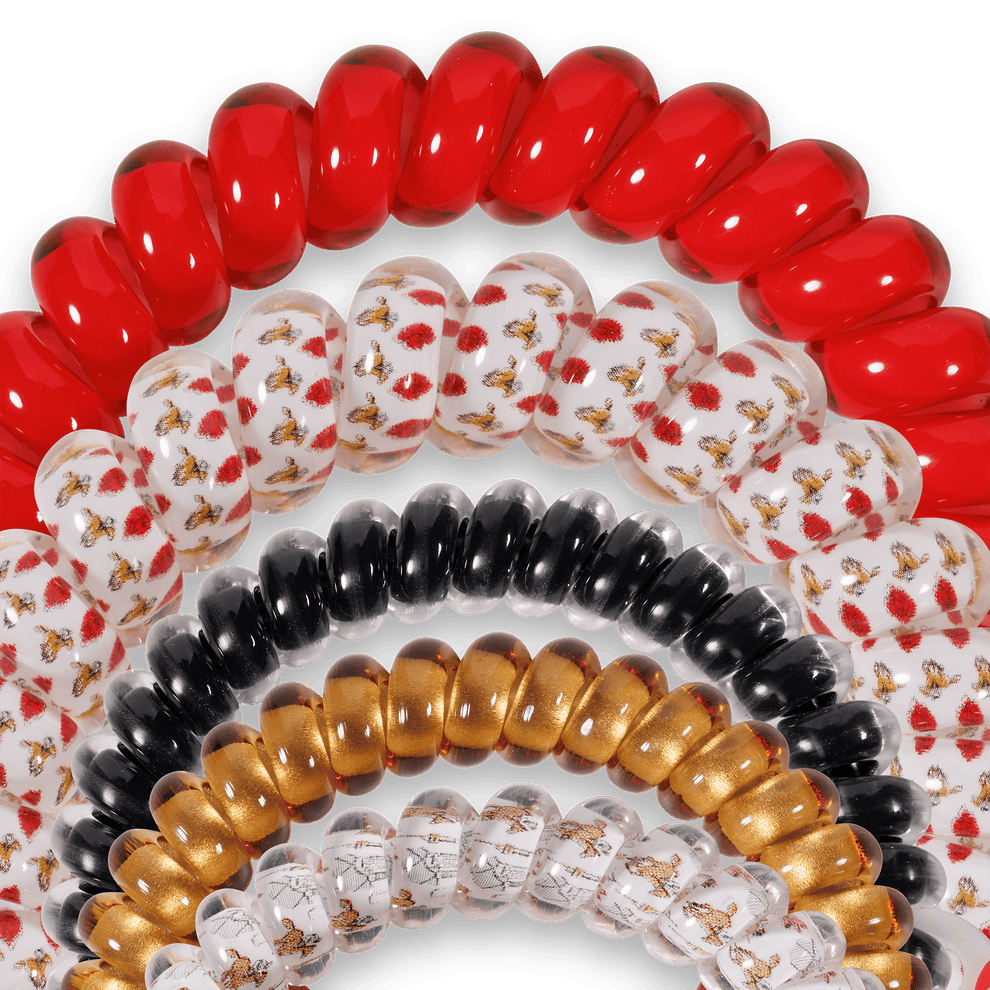Derby Roses - Mix Pack - Hair Ties - TELETIES
