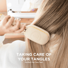 Detangler Hair Brush for Fine Hair – Tan - Hairbrush - TELETIES
