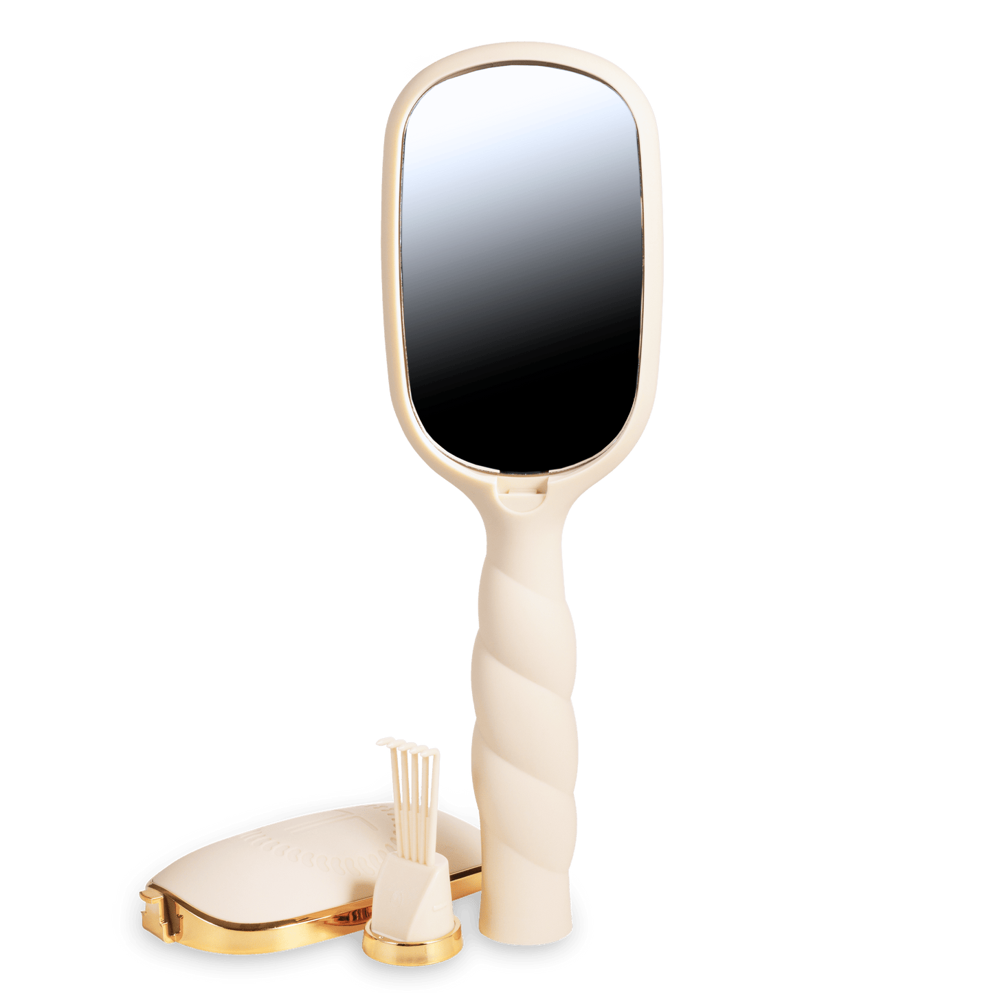 TELETIES - Detangler Hair Brush for Fine Hair – Tan in Tan - Full Size